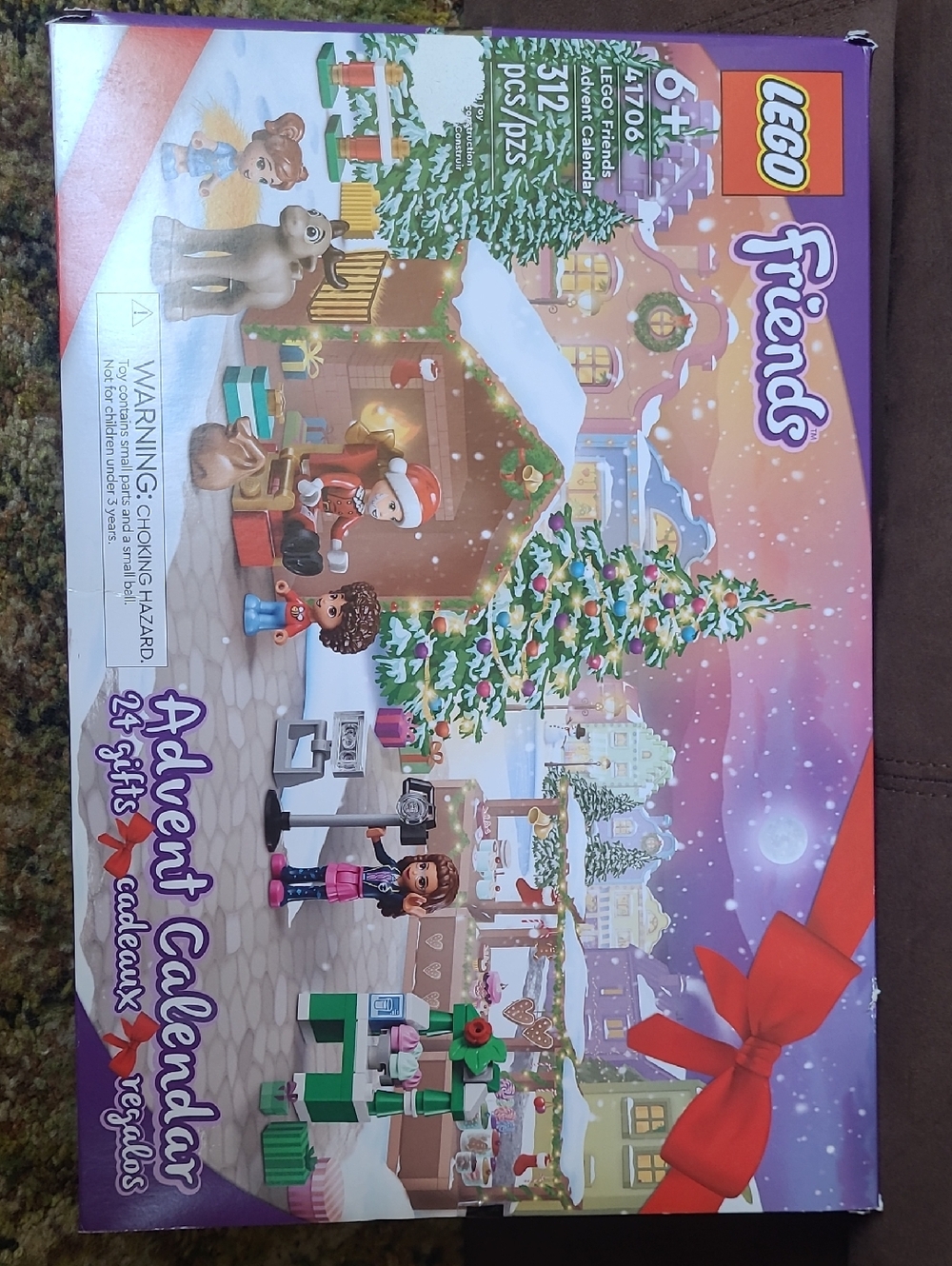 USED-FRIENDS LEGO Advent Calendar, Pieces Included